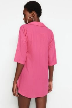 Trendyol Vrouwen Standaard Mouw V-hals Basis Jurk -Trendyo Trendy Winkel 807x1200 11