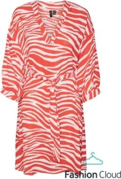 Vero Moda Jurk Vmseba 3/4 Abk Dress Wvn Ga Btq 10287798 Bittersweet/seba Dames Maat - L -Trendyo Trendy Winkel 809x1200 22