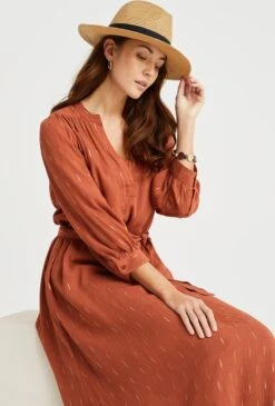 WE Fashion Dames Maxi-jurk Met Dessin -Trendyo Trendy Winkel 811x1200 23