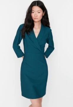 Trendyol Vrouwen Standaard Mouw Cache-coeur A-lijn Jurk 17 Trendyol Vrouwen Standaard Mouw Cache-coeur A-lijn Jurk -Trendyo Trendy Winkel 814x1200 3