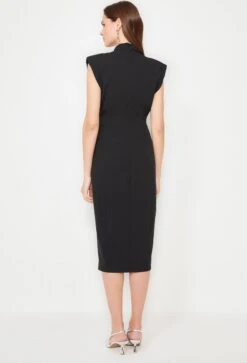 Trendyol Vrouwen Standaard Mouw Staande Kraag Bodycon Jurk -Trendyo Trendy Winkel 816x1200 12