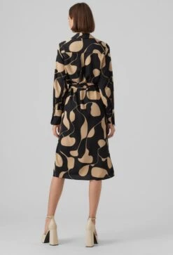 VERO MODA VMLYDIA LS CALF SHIRT DRESS WVN Dames Jurk - Maat M 9 VERO MODA VMLYDIA LS CALF SHIRT DRESS WVN Dames Jurk - Maat M -Trendyo Trendy Winkel 817x1200 22