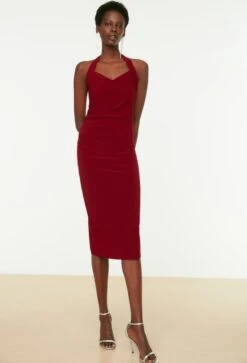 Trendyol Vrouwen Standaard Mouw Lieve Schat Bodycon Jurk -Trendyo Trendy Winkel 817x1200 7