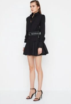 Trendyol Vrouwen Standaard Mouw Kraag Schaatser Jurk 10 Trendyol Vrouwen Standaard Mouw Kraag Schaatser Jurk -Trendyo Trendy Winkel 818x1200 13