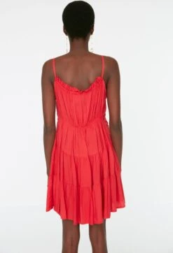 Trendyol Vrouwen Standaard Mouw Halternek Schaatser Jurk -Trendyo Trendy Winkel 818x1200 20