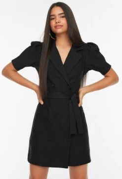 Trendyol Vrouwen Standaard Mouw Cache-coeur Blazerjurk Jurk -Trendyo Trendy Winkel 818x1200 24