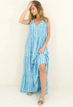 Merkloos Maxi-dress - Justina - Bohemian - Ibiza - Maxi-jurk - Boho - Musthave