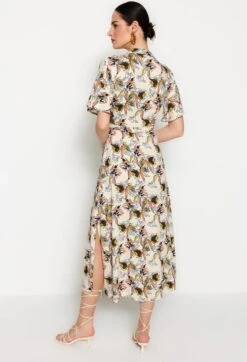 Trendyol Vrouwen Standaard Mouw Kraag Overhemdjurk Jurk -Trendyo Trendy Winkel 819x1200 7