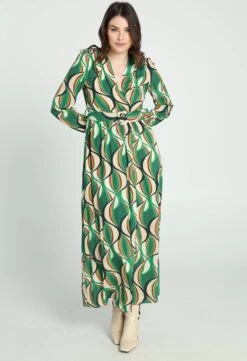 Cassis Lange Jurk In Viscose Met Etnisch Motief 16 Cassis Lange Jurk In Viscose Met Etnisch Motief -Trendyo Trendy Winkel 820x1200 28