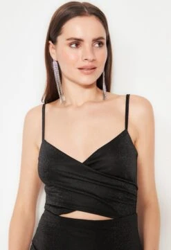 Trendyol Vrouwen Standaard Mouw V-hals Bodycon Jurk -Trendyo Trendy Winkel 822x1200 20