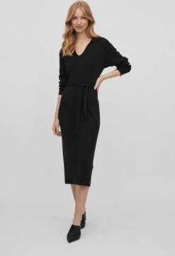 VILA VIMARLA COLLAR L/S KNIT DRESS Dames Jurk - Maat M -Trendyo Trendy Winkel 822x1200 6