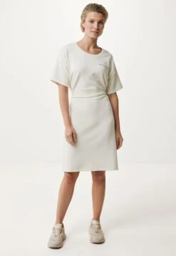 Mexx Knotted Short Sleeve Jurk Dames - Off White - Maat S 18 Mexx Knotted Short Sleeve Jurk Dames - Off White - Maat S -Trendyo Trendy Winkel 826x1200 10