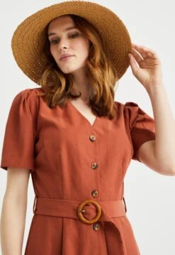 WE Fashion Dames Jurk Met Ceintuur -Trendyo Trendy Winkel 826x1200 20