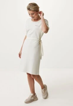 Mexx Knotted Short Sleeve Jurk Dames - Off White - Maat S 17 Mexx Knotted Short Sleeve Jurk Dames - Off White - Maat S -Trendyo Trendy Winkel 826x1200 9