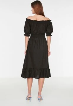 Trendyol Vrouwen Ballon Mouw Carmen Kraag Schaatser Jurk 14 Trendyol Vrouwen Ballon Mouw Carmen Kraag Schaatser Jurk -Trendyo Trendy Winkel 827x1200 23