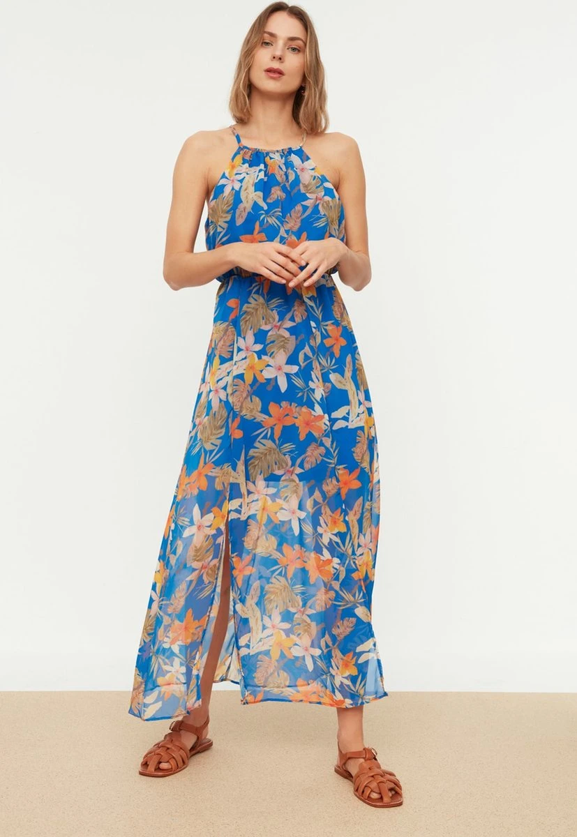 Trendyol Vrouwen Mouwloos Halternek Schaatser Jurk 3 Trendyol Vrouwen Mouwloos Halternek Schaatser Jurk