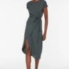 Trendyol Vrouwen Standaard Mouw Ronde Hals Omslag Jurk -Trendyo Trendy Winkel 827x1200 9