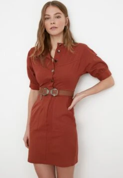 Trendyol Vrouwen Standaard Mouw Staande Kraag Bodycon Jurk -Trendyo Trendy Winkel 830x1200 42