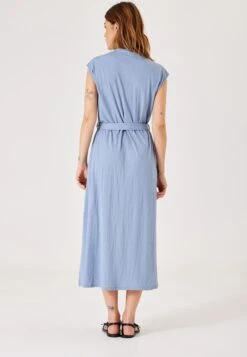 GARCIA Dames Jurk Blauw - Maat M -Trendyo Trendy Winkel 831x1200 15