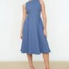 Trendyol Vrouwen Standaard Mouw Ronde Hals A-lijn Jurk -Trendyo Trendy Winkel 832x1200 9