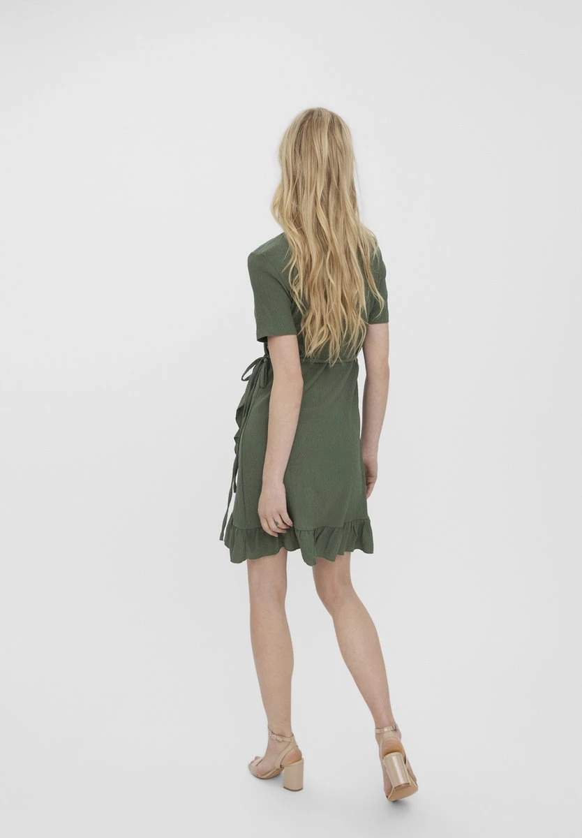 VERO MODA VMHAYA SHORT DRESS GA NOOS Dames Jurk - Maat XXL 5 VERO MODA VMHAYA SHORT DRESS GA NOOS Dames Jurk - Maat XXL - Afbeelding 3