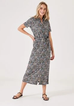 GARCIA Dames Jurk Zwart - Maat M -Trendyo Trendy Winkel 836x1200 5