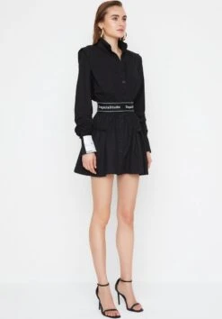 Trendyol Vrouwen Standaard Mouw Kraag Schaatser Jurk 12 Trendyol Vrouwen Standaard Mouw Kraag Schaatser Jurk -Trendyo Trendy Winkel 837x1200 3