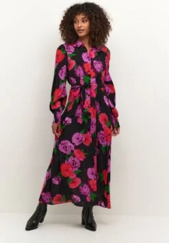 Kaffe KAflorina Shirt Dress Dames Jurk - Maat 38 -Trendyo Trendy Winkel 838x1200 3