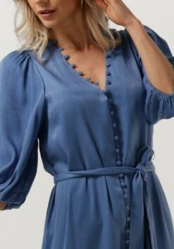 Freebird Wv-wash-satin-vis-23-1 Jurken Dames - Rok - Jurk - Blauw - Maat S -Trendyo Trendy Winkel 839x1200 5