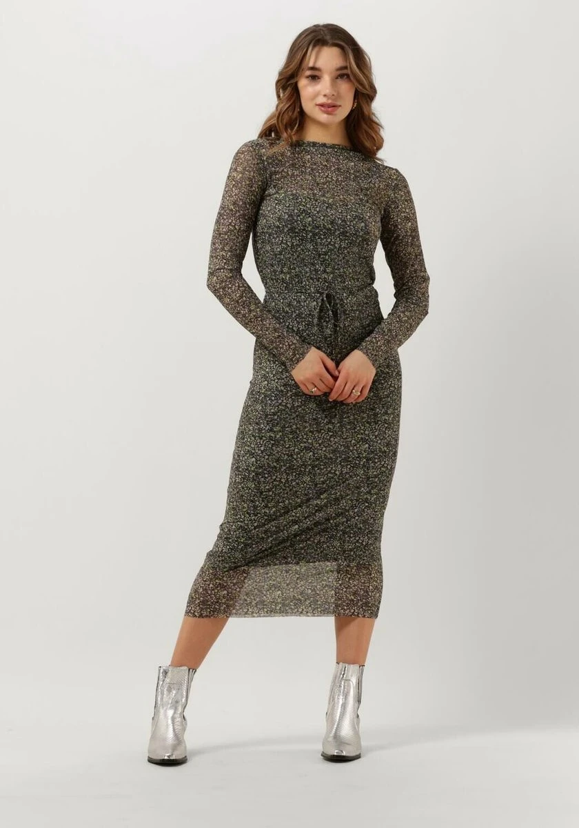 Catwalk Junkie Dr Moss Flowers Mesh Jurken Dames - Rok - Jurk - Mint - Maat XS 2 Catwalk Junkie Dr Moss Flowers Mesh Jurken Dames - Rok - Jurk - Mint - Maat XS