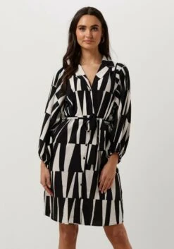 Object Taro 3/4 Dress 126 Jurken Dames - Rok - Jurk - Zwart - Maat 38