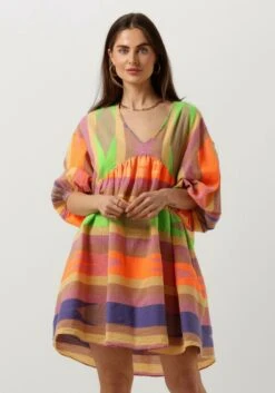 Devotion Iliotropio Jurken Dames - Rok - Jurk - Beige - Maat S