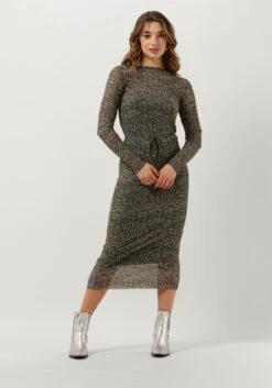 Catwalk Junkie Dr Moss Flowers Mesh Jurken Dames - Rok - Jurk - Mint - Maat S