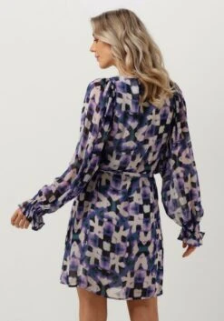 Freebird Wv-aop-ethnic-vis-23- Jurken Dames - Kleedje - Rok - Jurk - Paars - Maat S -Trendyo Trendy Winkel 840x1200 198