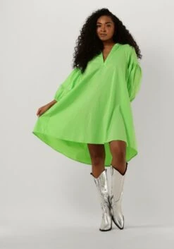 Devotion Azuritis Jurken Dames - Rok - Jurk - Groen - Maat S