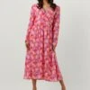 Ydence Dress Rhode Jurken Dames - Rok - Jurk - Roze - Maat XL -Trendyo Trendy Winkel 840x1200 273