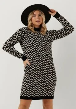 OBJECT OBJTHESS L/S JACQUARD KNIT DRESS Dames Jurk - Maat M -Trendyo Trendy Winkel 840x1200 30