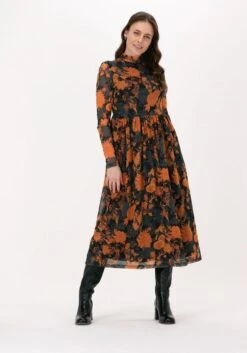 Na-kd Recycled Ls Mesh Dress Jurken Dames - Rok - Jurk - Oranje - Maat 36 -Trendyo Trendy Winkel 840x1200 76