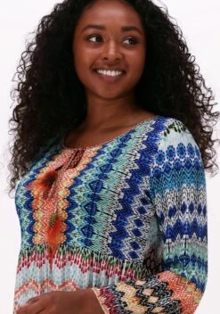 Ana Alcazar Dress Boho Okotex 100 Jurken Dames - Rok - Jurk - Multi - Maat 40 -Trendyo Trendy Winkel 841x1200 8