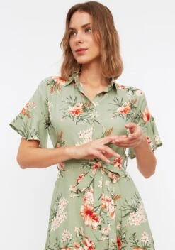 Trendyol Vrouwen Standaard Mouw Kraag Overhemdjurk Jurk 21 Trendyol Vrouwen Standaard Mouw Kraag Overhemdjurk Jurk -Trendyo Trendy Winkel 843x1200 1