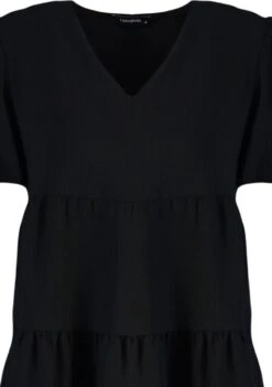 Trendyol Vrouwen Standaard Mouw V-hals Verschuiving Jurk -Trendyo Trendy Winkel 844x1200 4