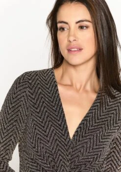 LOLALIZA Lurex Jurk - Zwart - Maat 38 -Trendyo Trendy Winkel 846x1200 21