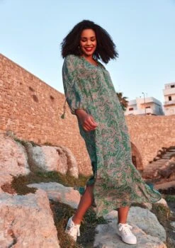 LOLALIZA Maxi-jurk Met Paisleyprint - Groen - Maat L/XL 9 LOLALIZA Maxi-jurk Met Paisleyprint - Groen - Maat L/XL -Trendyo Trendy Winkel 846x1200 3