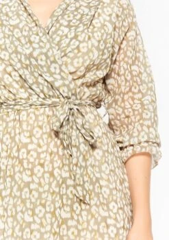 LOLALIZA Maxi-jurk Met Luipaardprint - Licht Groen - Maat 42 -Trendyo Trendy Winkel 846x1200 33