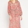 LOLALIZA Maxi-jurk Met Paisleyprint - Koraal - Maat S/M -Trendyo Trendy Winkel 846x1200 38