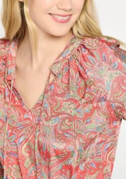 LOLALIZA Maxi-jurk Met Paisleyprint - Koraal - Maat S/M 7 LOLALIZA Maxi-jurk Met Paisleyprint - Koraal - Maat S/M -Trendyo Trendy Winkel 846x1200 39