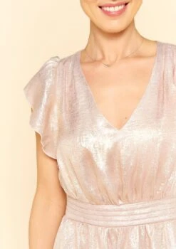 LOLALIZA Midi-jurk Voor Bruidsmeisjes - Nude - Maat 40 -Trendyo Trendy Winkel 846x1200 51