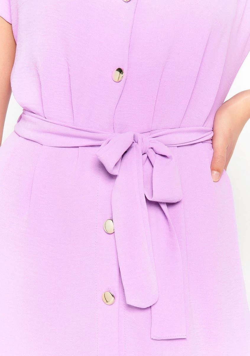 LOLALIZA Maxi-jurk - Lila - Maat 44 5 LOLALIZA Maxi-jurk - Lila - Maat 44 - Afbeelding 3