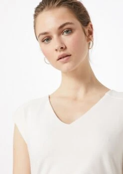 Kaffe India V-Neck Dress Dames Jurk - Maat M -Trendyo Trendy Winkel 847x1200 4