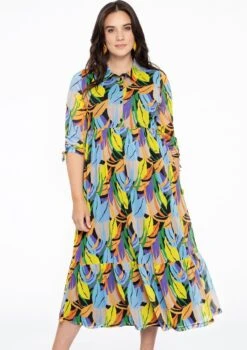 Yoek Jurk Met Ruches -Trendyo Trendy Winkel 847x1200 7